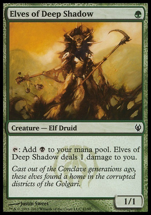 Elves of Deep Shadow ~ Duel Decks [ EX ] [ Magic MTG ]