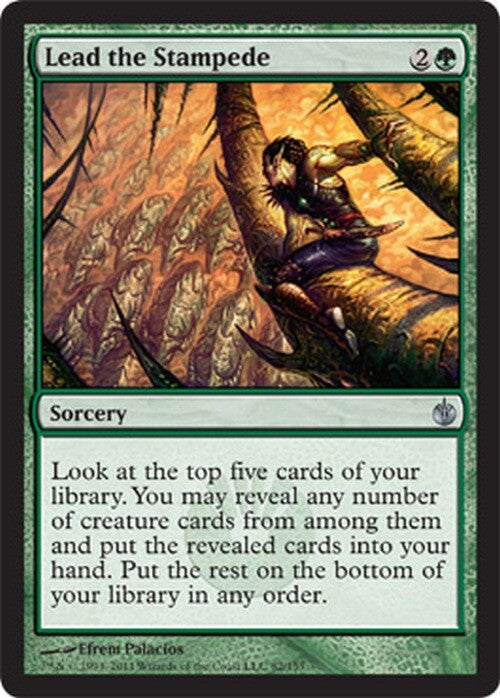 Lead the Stampede ~ Mirrodin Besieged [ EX ] [ MTG ]