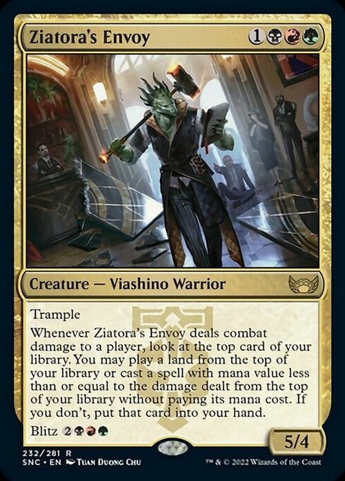 Ziatora's Envoy ~ Streets of New Capenna [ NM ] [ Magic MTG ]
