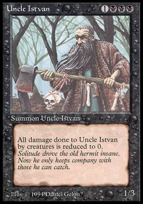 Uncle Istvan ~ The Dark [ EX ] [ Magic MTG ]