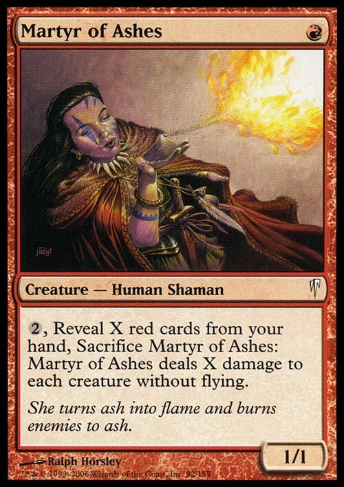 Martyr of Ashes ~ Coldsnap [ EX ] [ Magic MTG ]