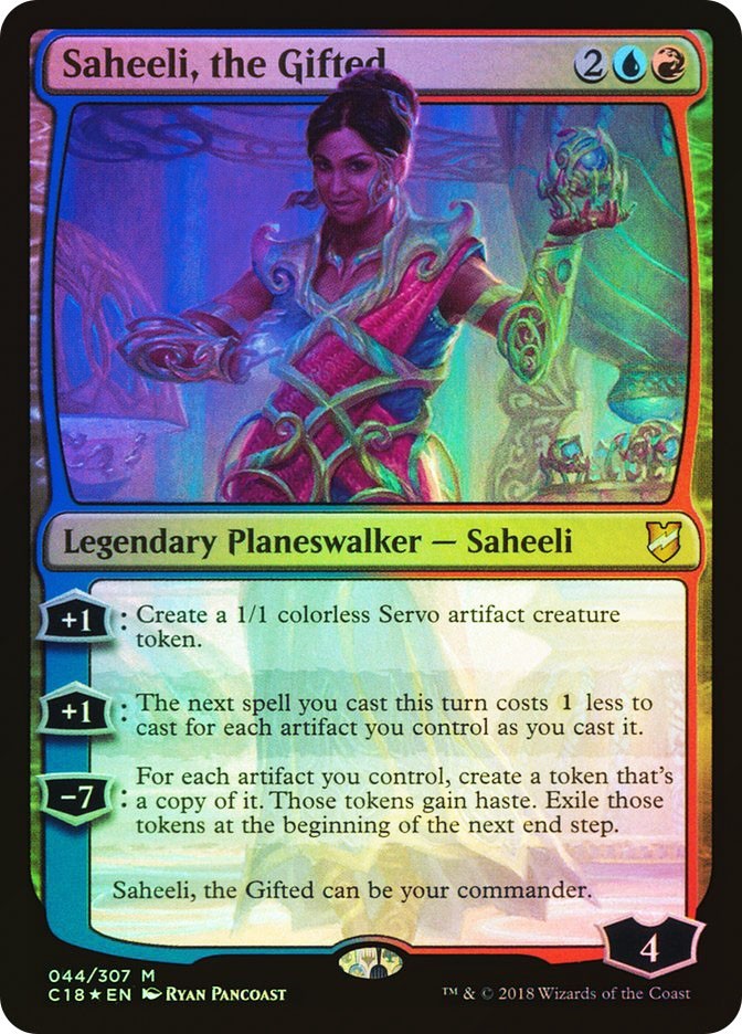 FOIL Saheeli, the Gifted ~ Commander 2018 [ EX ] [ Magic MTG ]