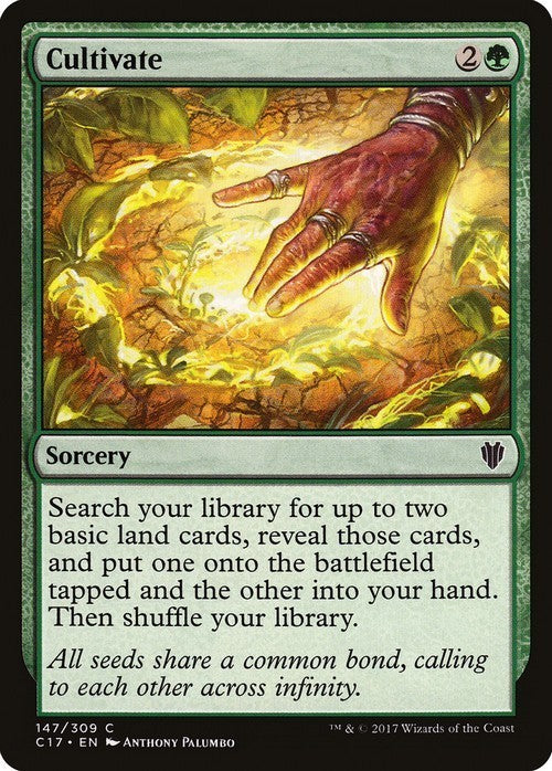 Cultivate ~ Commander 2017 [ EX ] [ Magic MTG ]