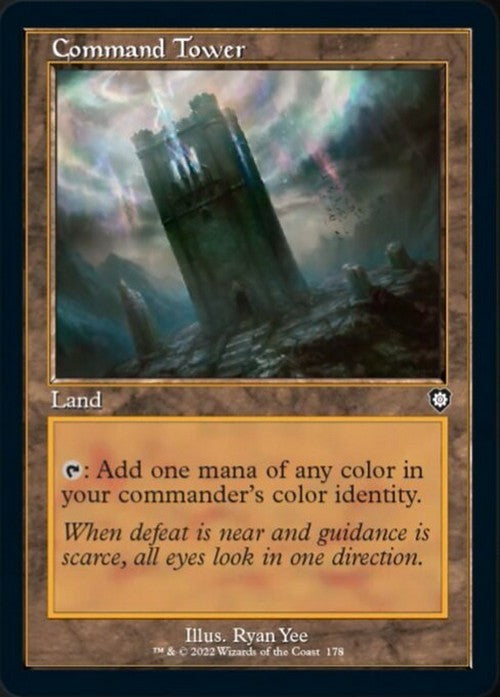 Command Tower ~ Commander: The Brothers' War [ NM ] [ Magic MTG ]