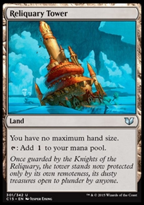 Reliquary Tower ~ Commander 2015 [ EX ] [ Magic MTG ]
