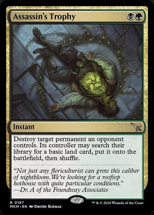 Assassin's Trophy ~ Murders at Karlov Manor [ NM ] [ Magic MTG ]