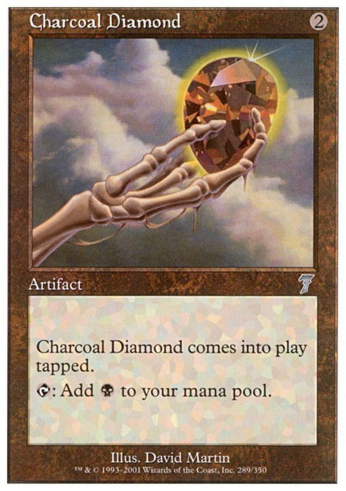 Charcoal Diamond ~ Seventh Edition [ EX ] [ Magic MTG ]