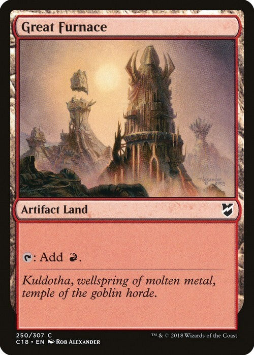 Great Furnace ~ Commander 2018 [ NM ] [ Magic MTG ]