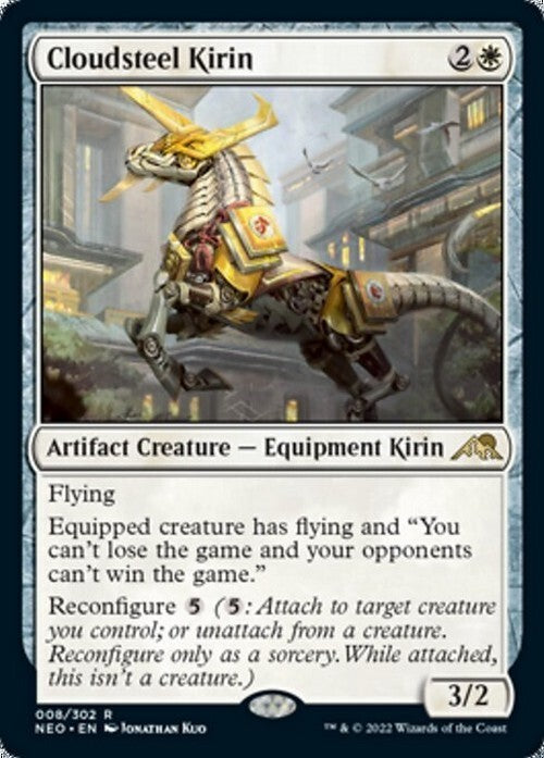 Cloudsteel Kirin ~ Kamigawa: Neon Dynasty [ NM ] [ Magic MTG ]