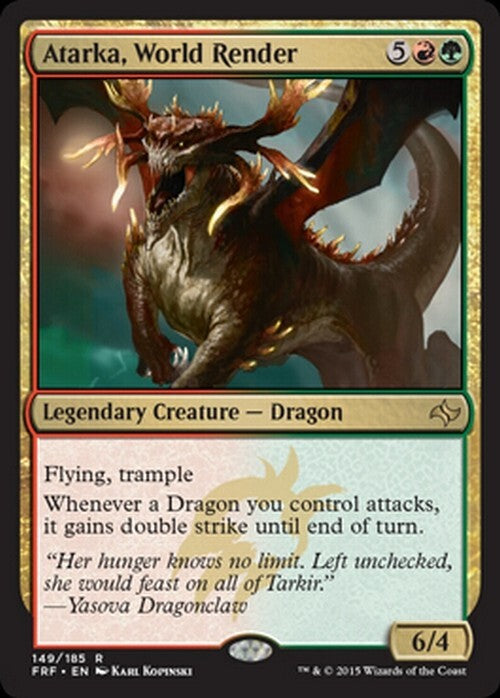 Atarka, World Render ~ Fate Reforged [ EX ] [ Magic MTG ]