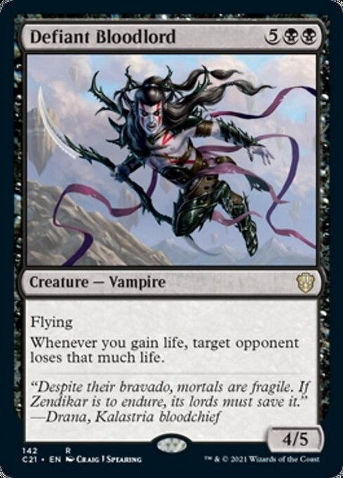 Defiant Bloodlord ~ Commander: Strixhaven [ NM ] [ Magic MTG ]