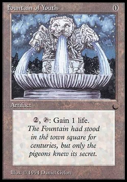 Fountain of Youth ~ The Dark [ EX ] [ Magic MTG ]