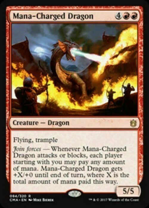 Mana-Charged Dragon ~ Commander Anthology 1 [ NM ] [ Magic MTG ]