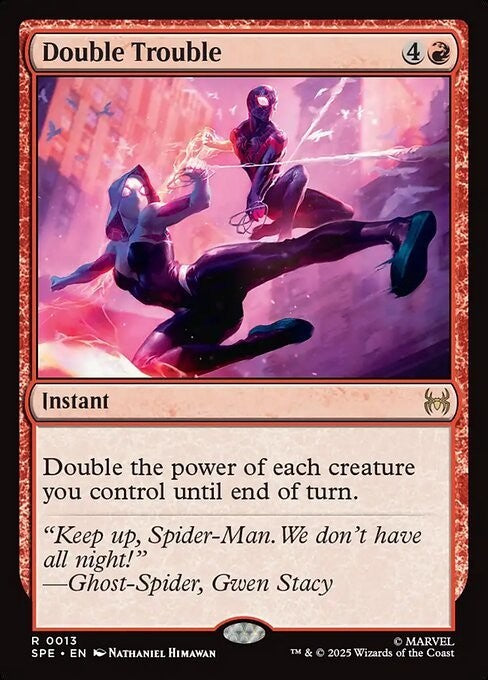 Double Trouble ~ Spider-Man [ NM ] [ Magic MTG ]