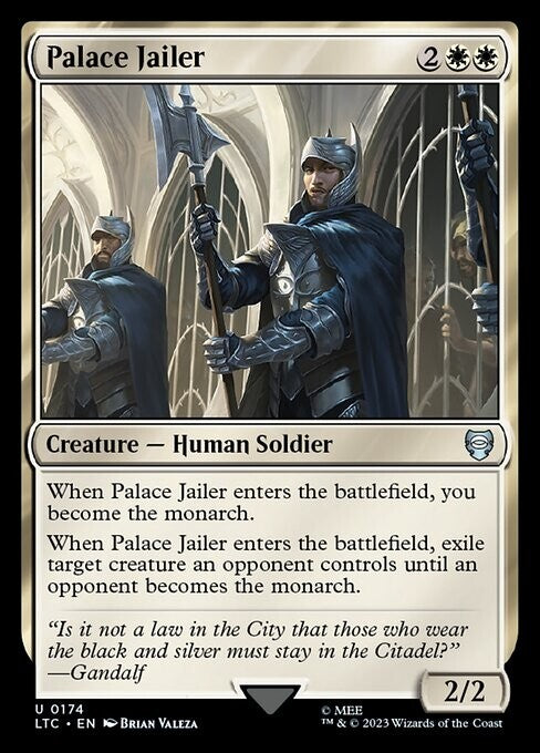 Palace Jailer ~ Commander: Lord of the Rings [ NM ] [ Magic MTG ]