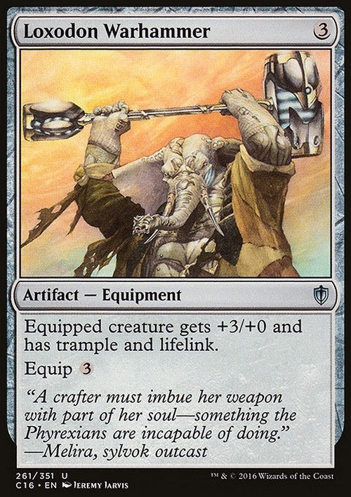 Loxodon Warhammer ~ Commander 2016 [ EX ] [ Magic MTG ]