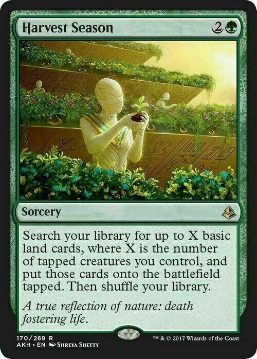 Harvest Season ~ Amonkhet [ EX ] [ Magic MTG ]