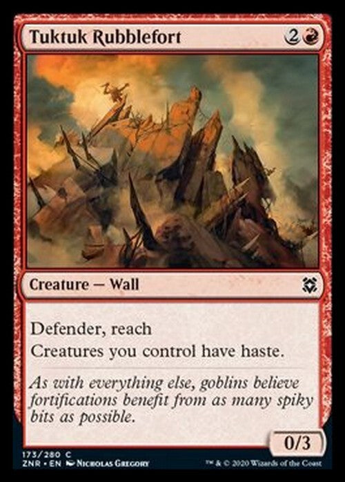 Tuktuk Rubblefort ~ Zendikar Rising [ NM ] [ Magic MTG ]