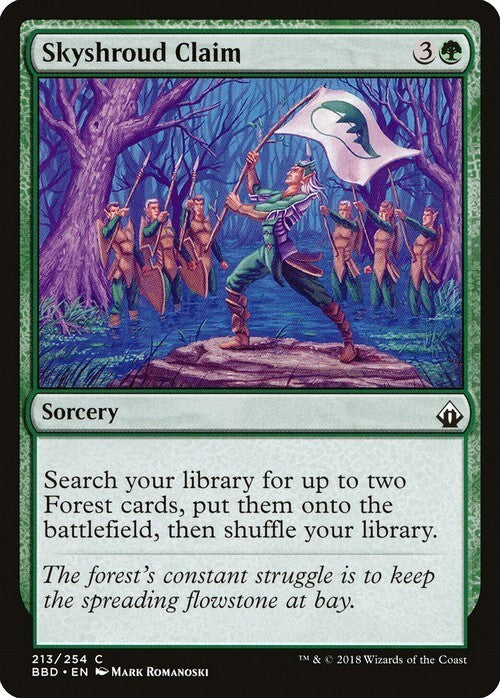 Skyshroud Claim ~ Battlebond [ EX ] [ Magic MTG ]