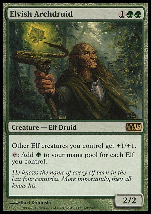 Elvish Archdruid ~ Magic 2013 [ EX ] [ Magic MTG ]