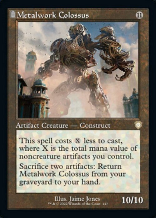 Metalwork Colossus ~ Commander: The Brothers' War [ NM ] [ Magic MTG ]