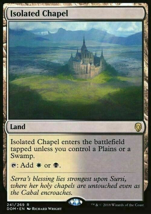 Isolated Chapel ~ Dominaria [ EX ] [ Magic MTG ]