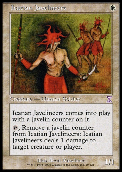 Icatian Javelineers ~ Time Spiral [ EX ] [ Magic MTG ]