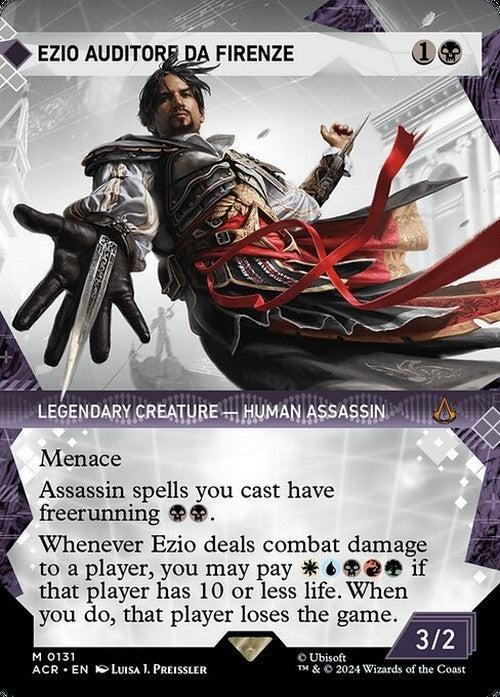 SHOWCASE Ezio Auditore da Firenze ~ Assassin's Creed [ NM ] [ Magic MTG ]