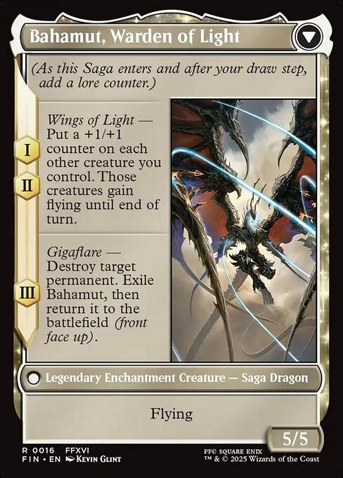 Dion, Bahamut's Dominant ~ Final Fantasy [ NM ] [ Magic MTG ]