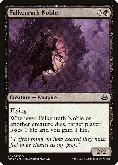Falkenrath Noble ~ Modern Masters 2017 [ EX ] [ Magic MTG ]