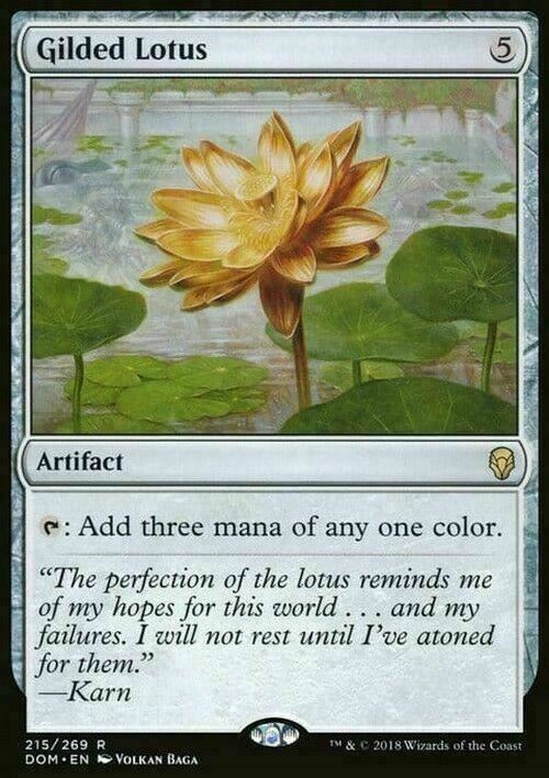 Gilded Lotus ~ Dominaria [ EX ] [ Magic MTG ]