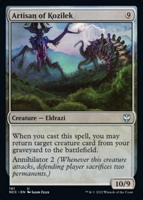 Artisan of Kozilek ~ Commander: Streets of New Capenna [ NM ] [ MTG ]