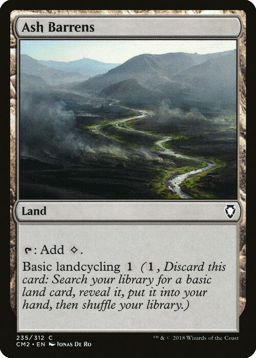 Ash Barrens ~ Commander Anthology 2 [ EX ] [ Magic MTG ]