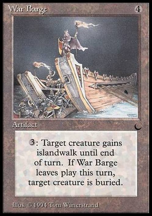 War Barge ~ The Dark [ EX ] [ Magic MTG ]