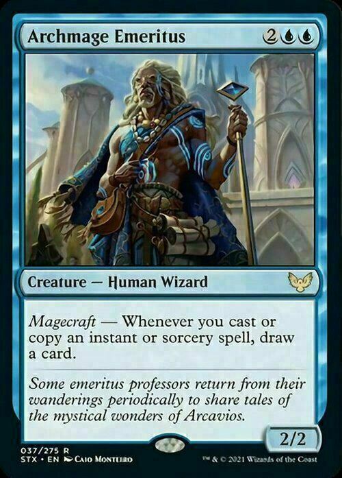 Archmage Emeritus ~ Strixhaven [ EX ] [ Magic MTG ]