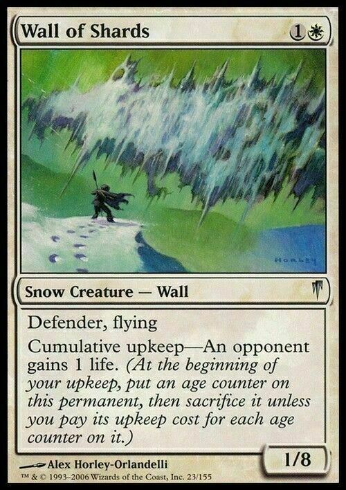 Wall of Shards ~ Coldsnap [ EX ] [ Magic MTG ]