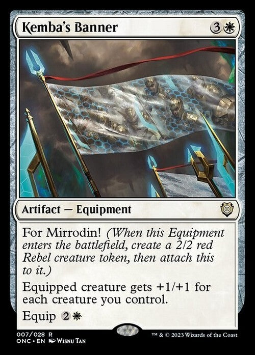 Kemba's Banner ~ Commander: Phyrexia: All Will Be One [ NM ] [ Magic MTG ]
