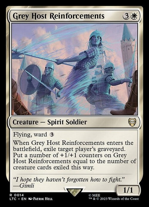 Grey Host Reinforcements ~ Commander: Lord of the Rings [ NM ] [ Magic MTG ]