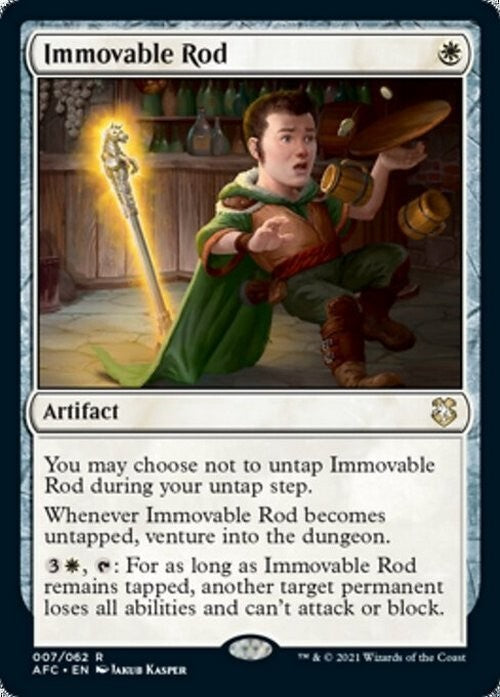 Immovable Rod ~ Commander: Adventures in the Forgotten Realms [ NM ] [ MTG ]