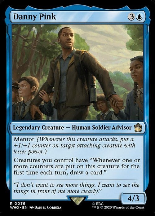 Danny Pink ~ Commander: Doctor Who [ NM ] [ Magic MTG ]