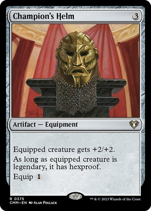 Champion's Helm ~ Commander Masters [ NM ] [ Magic MTG ]