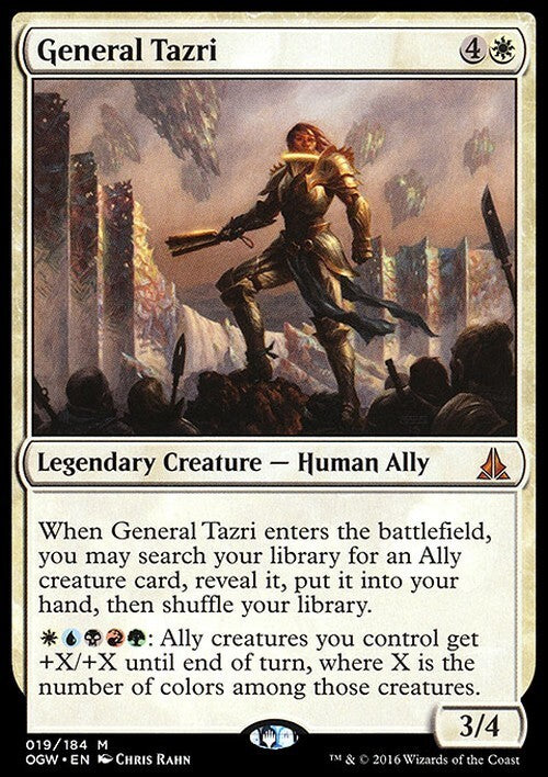 General Tazri ~ Oath of the Gatewatch [ EX ] [ Magic MTG ]