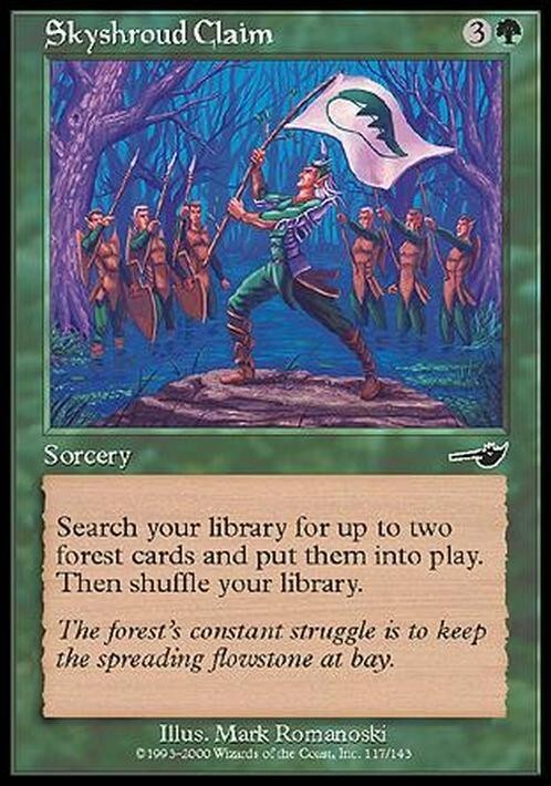 Skyshroud Claim ~ Nemesis [ EX ] [ Magic MTG ]