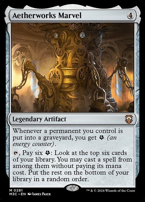 Aetherworks Marvel ~ Commander: Modern Horizons 3 [ NM ] [ Magic MTG ]