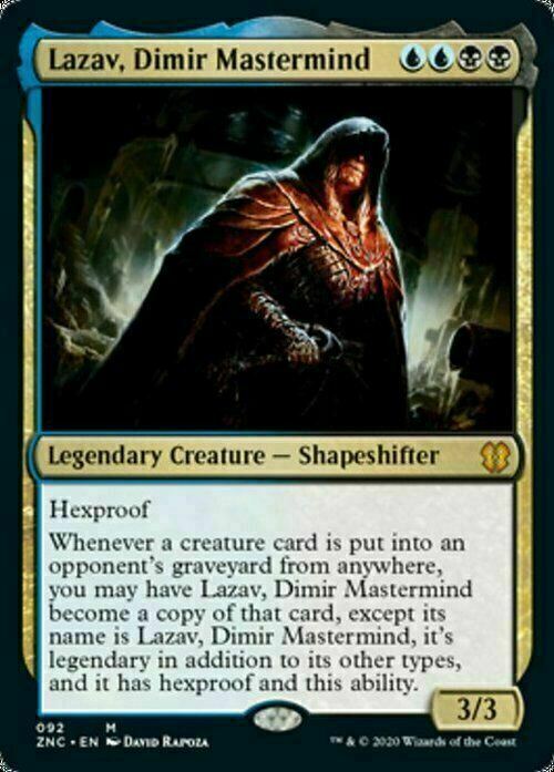Lazav, Dimir Mastermind ~ Commander: Zendikar Rising [ NM ] [ Magic ]