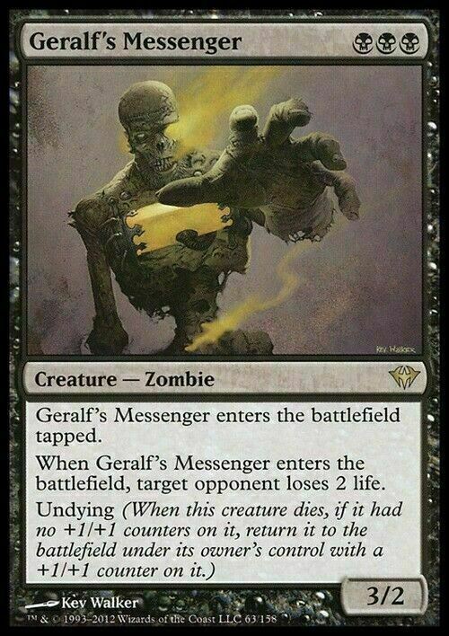Geralf's Messenger ~ Dark Ascension [ EX ] [ Magic MTG ]