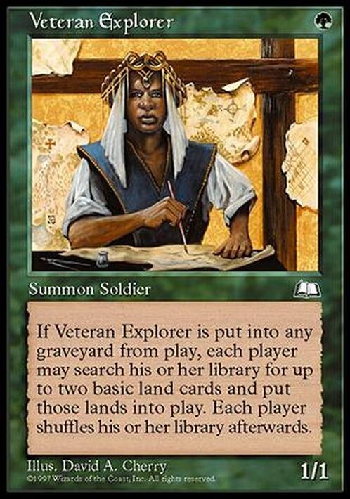 Veteran Explorer ~ Weatherlight [ EX ] [ Magic MTG ]