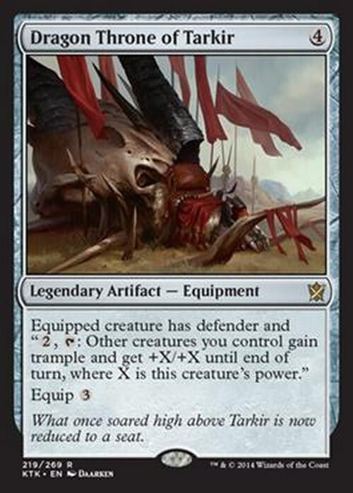 Dragon Throne of Tarkir ~ Khans of Tarkir [ EX ] [ Magic MTG ]
