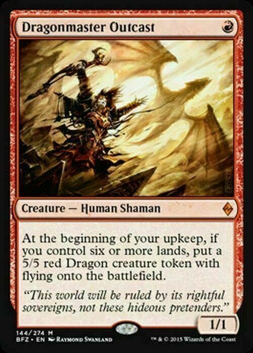 Dragonmaster Outcast ~ Battle for Zendikar [ EX ] [ Magic MTG ]