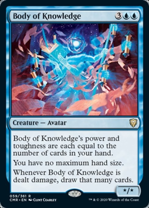 Body of Knowledge ~ Commander Legends 1 [ NM ] [ Magic MTG ]